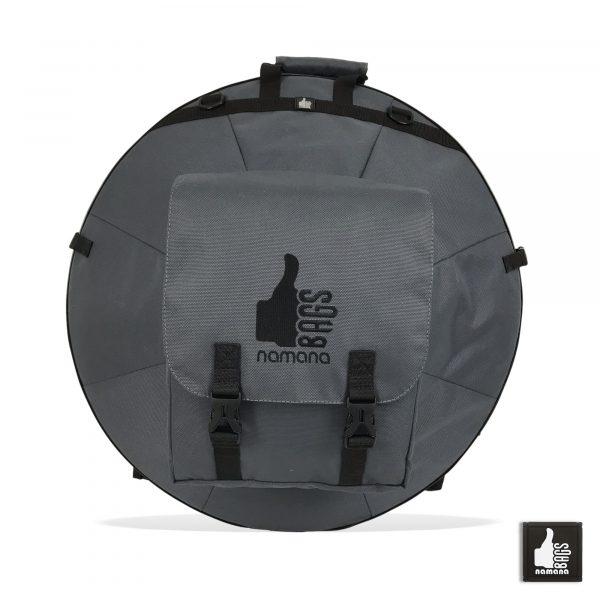 ST-H01+TOPsyn Handpan backpack • case • orthopedic back • design pocket • grey | EU