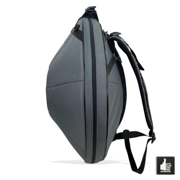 ST-H01-Panda+TOPsyn Handpan simple backpack • soft case • orthopedic back • grey | EU