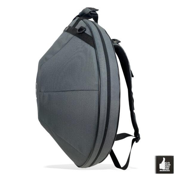 ST-H01-Panda+TOPsyn Handpan simple backpack • soft case • orthopedic back • grey | EU