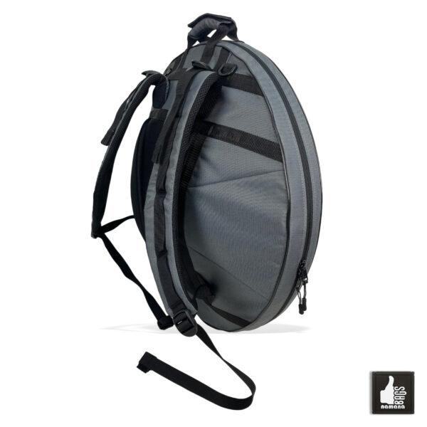 ST-H01-Panda+TOPsyn Handpan simple backpack • soft case • orthopedic back • grey | EU