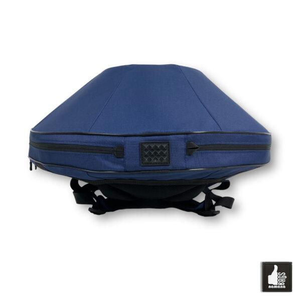 ST-H01-Panda+TOPsyn Handpan simple backpack • soft case • orthopedic back • dark blue | EU