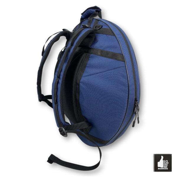 ST-H01-Panda+TOPsyn Handpan simple backpack • soft case • orthopedic back • dark blue | EU