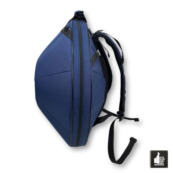 ST-H01-Panda+TOPsyn Handpan simple backpack • soft case • orthopedic back • dark blue | EU