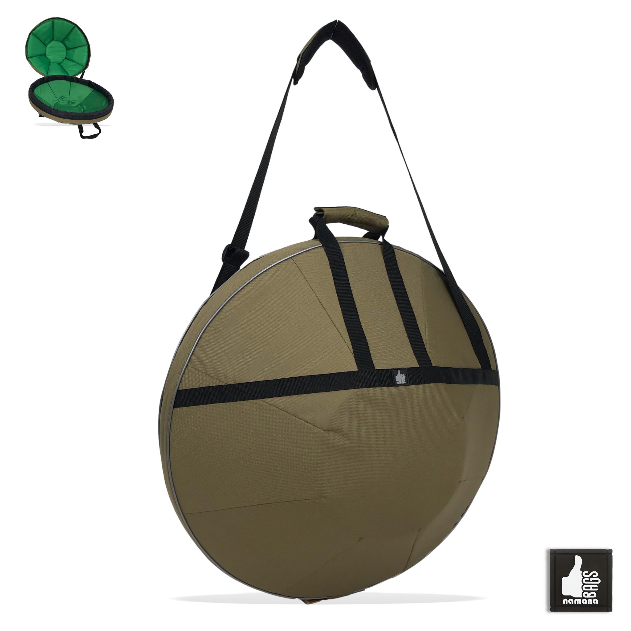 ST-H-SB01+TOPsyn Handpan bag • case • carry strap • beige | EU