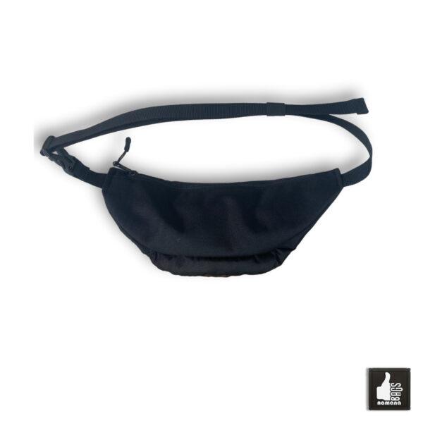 Travel-Banana • Universal Waist Bag • Belt Bag • Fanny Pack • Black • I-Love-Handpan | EU