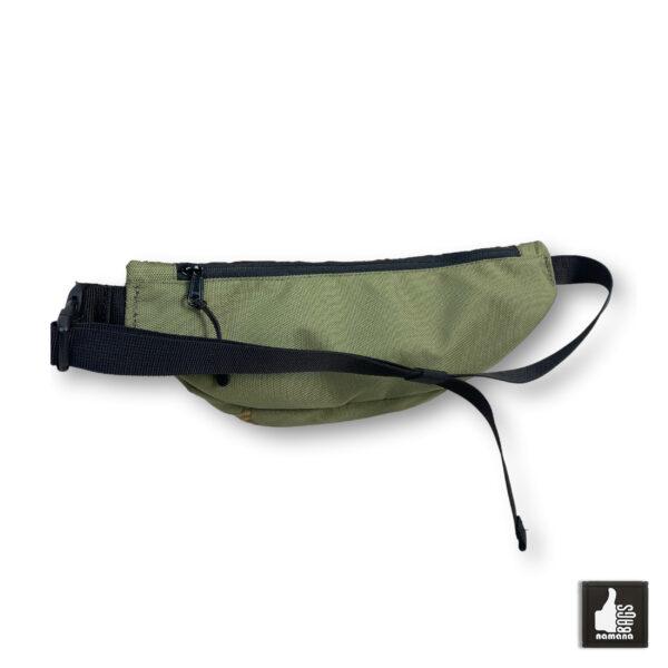 Travel-Banana • Universal Waist Bag • Belt Bag • Fanny Pack • Beige-Olive • I-Love-Handpan | EU