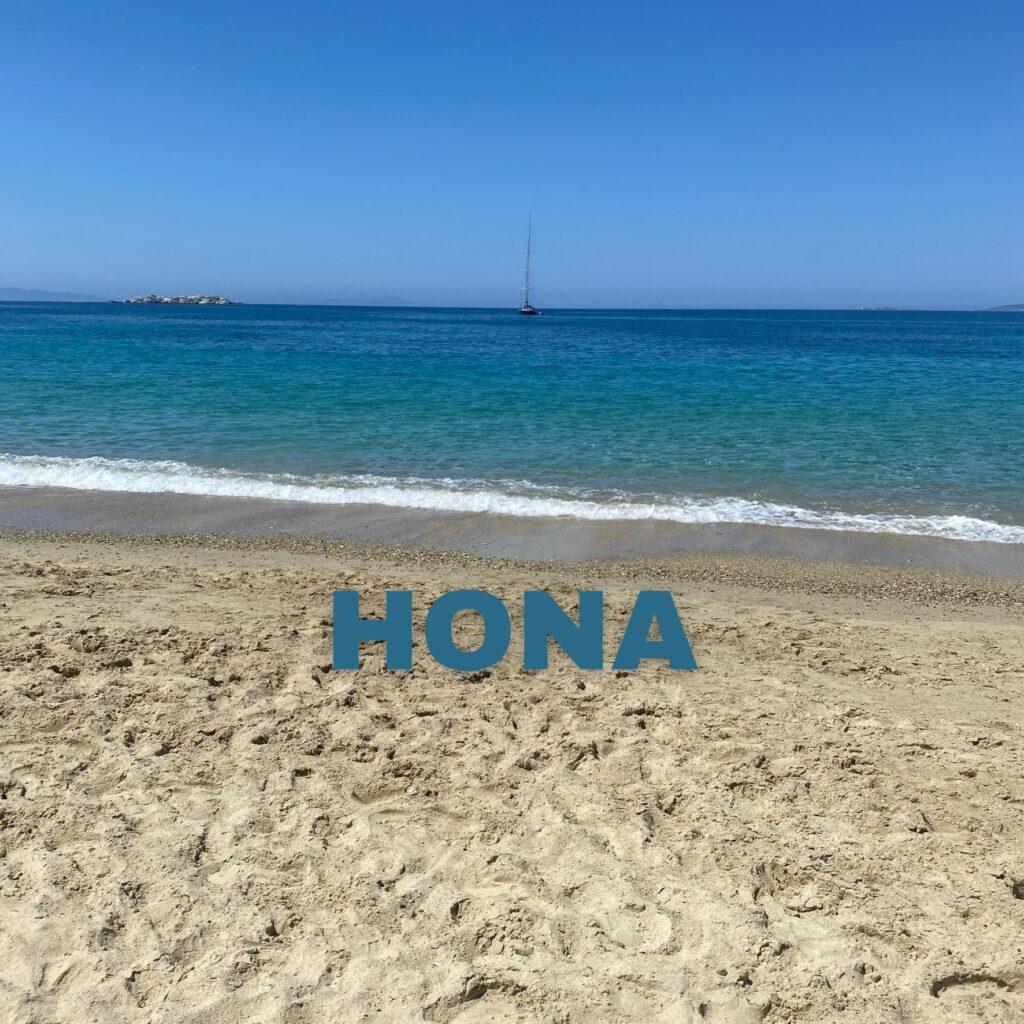 This is HONA. Where music meets the sea. 🌊🎶