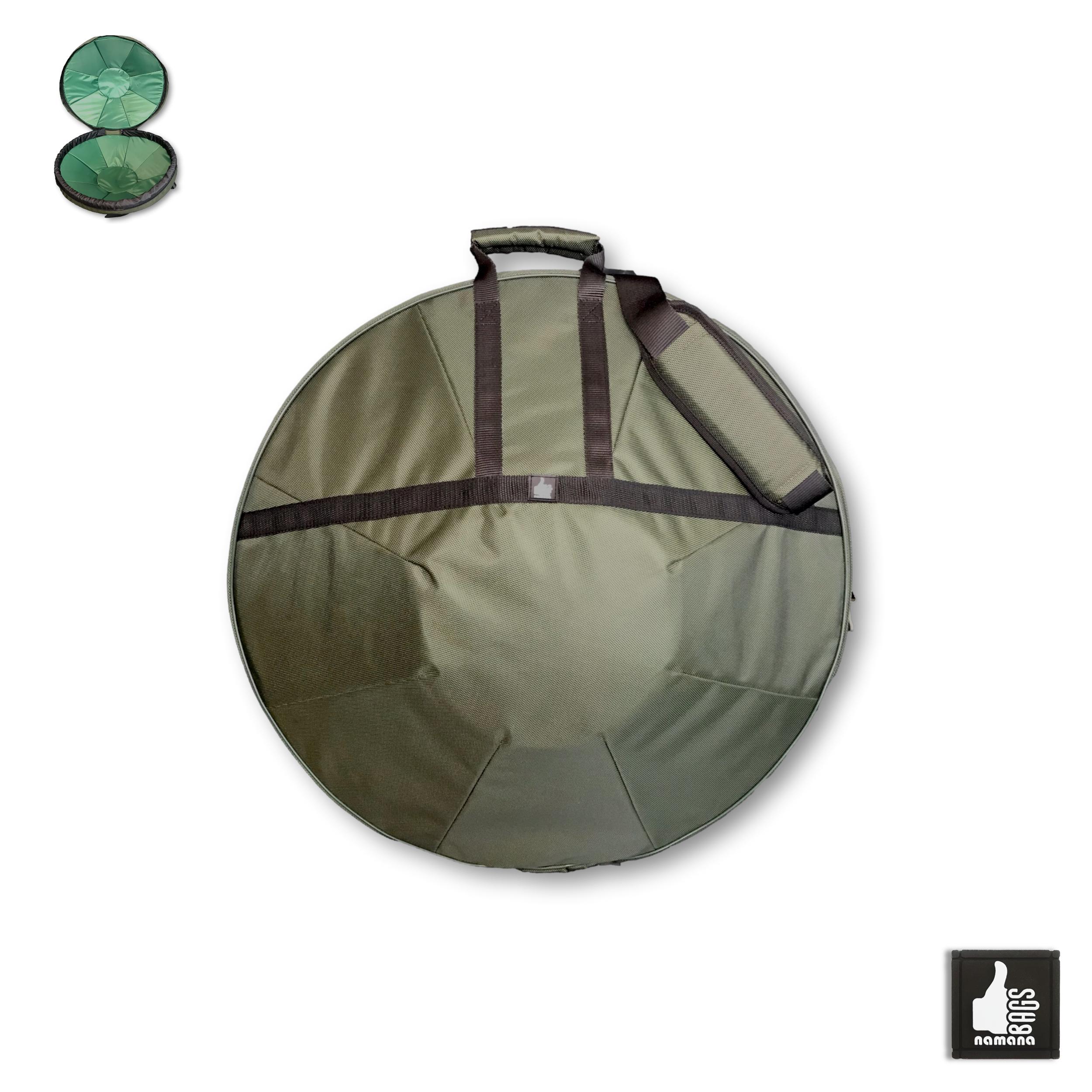 ST-H-SB01 Handpan bag • case • carry strap • olive green | US