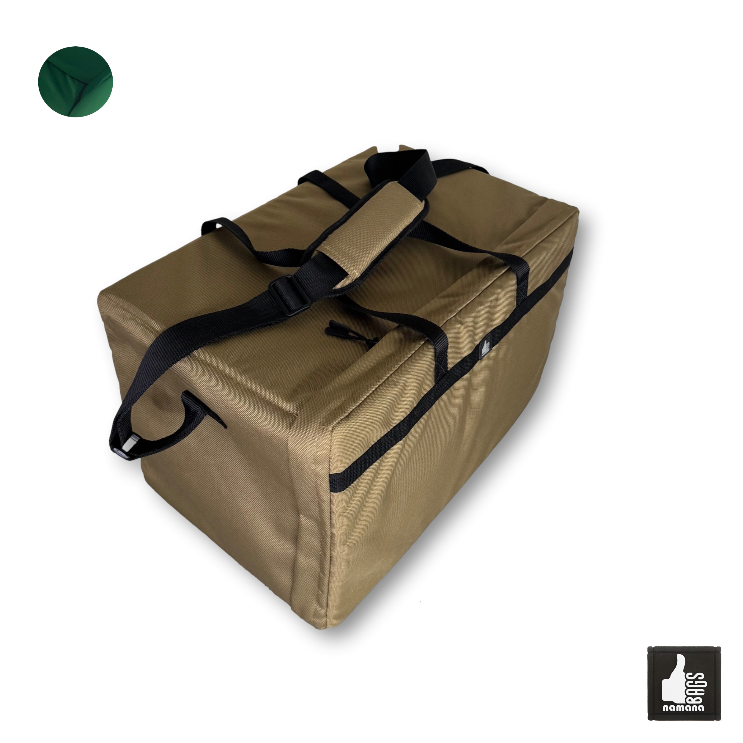 ST-CA01 Cajon bag • carry case • stylish • Harmonium • Shruti box • Portable Organ • beige | EU